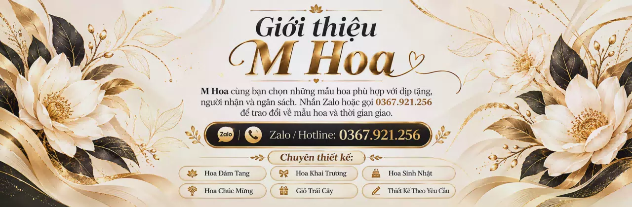 Ảnh bìa Shop hoa tươi Xã Krông Pắc Đắk Lắk - Trao hoa đẹp, gửi điều thân thương